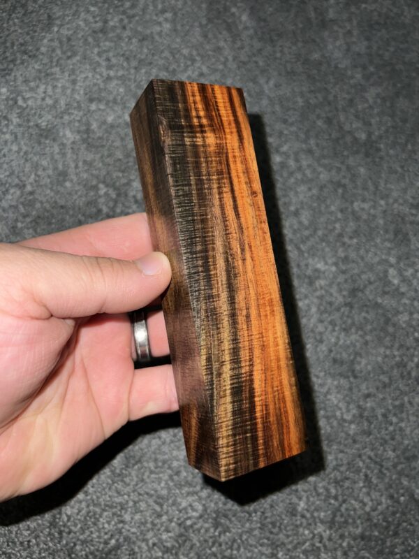 Curly Siamese rosewood block! - Image 4
