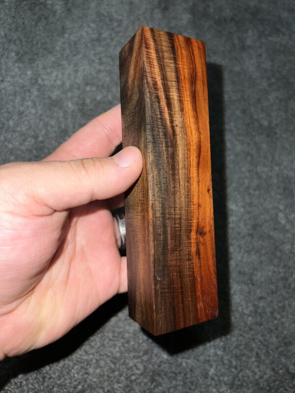 Curly Siamese rosewood block! - Image 2