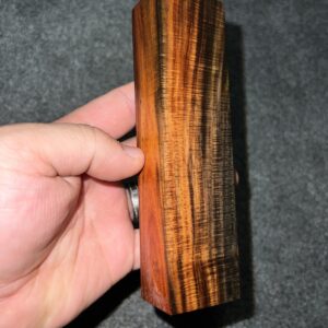 Curly Siamese rosewood block!