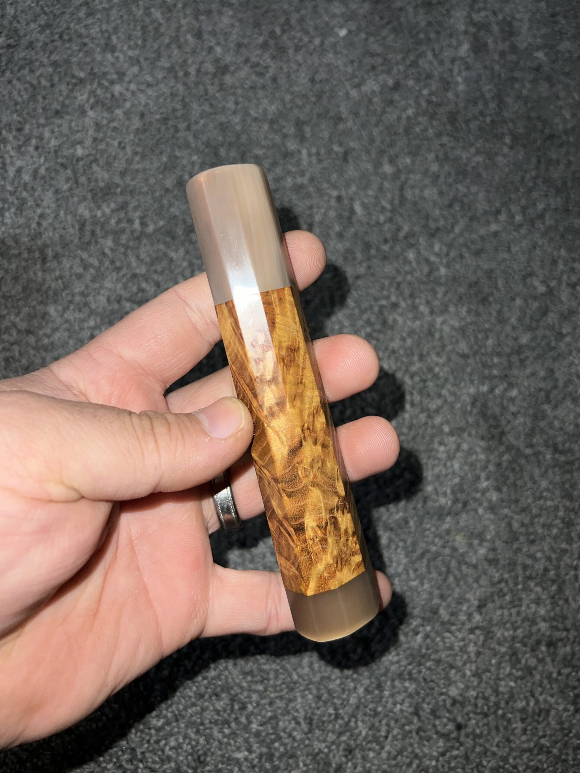 Chittum burl and water Buffalo wa handle! - Image 4