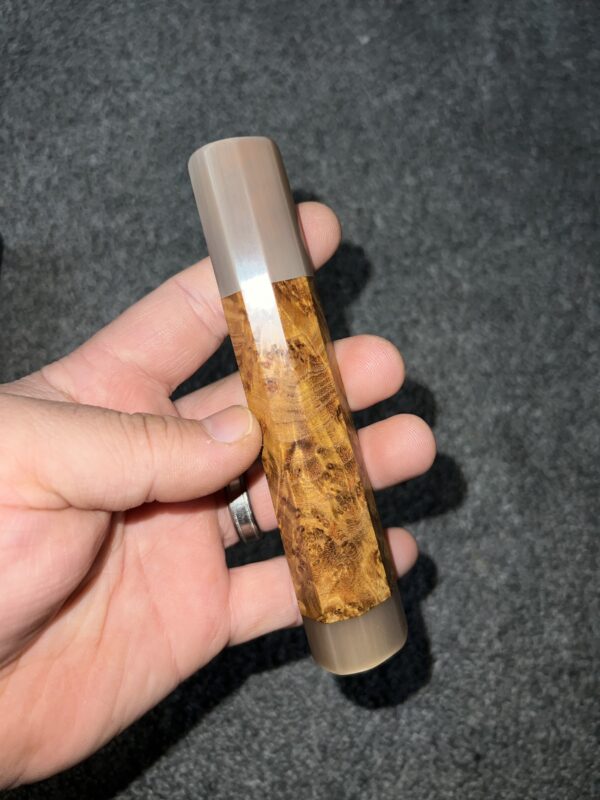 Chittum burl and water Buffalo wa handle!
