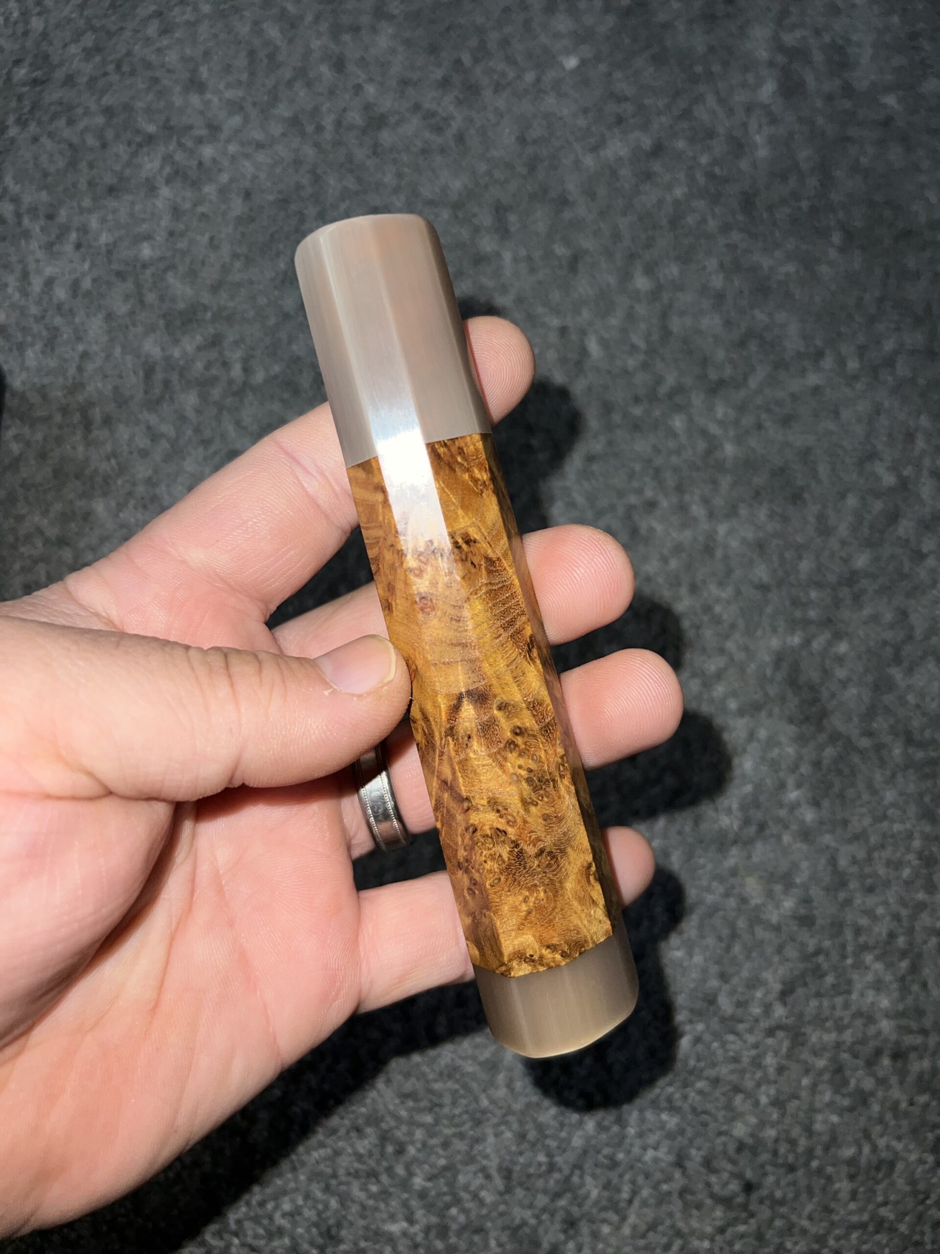 Chittum burl and water Buffalo wa handle!