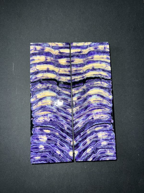 Double dyed mammoth molar scales! - Image 3