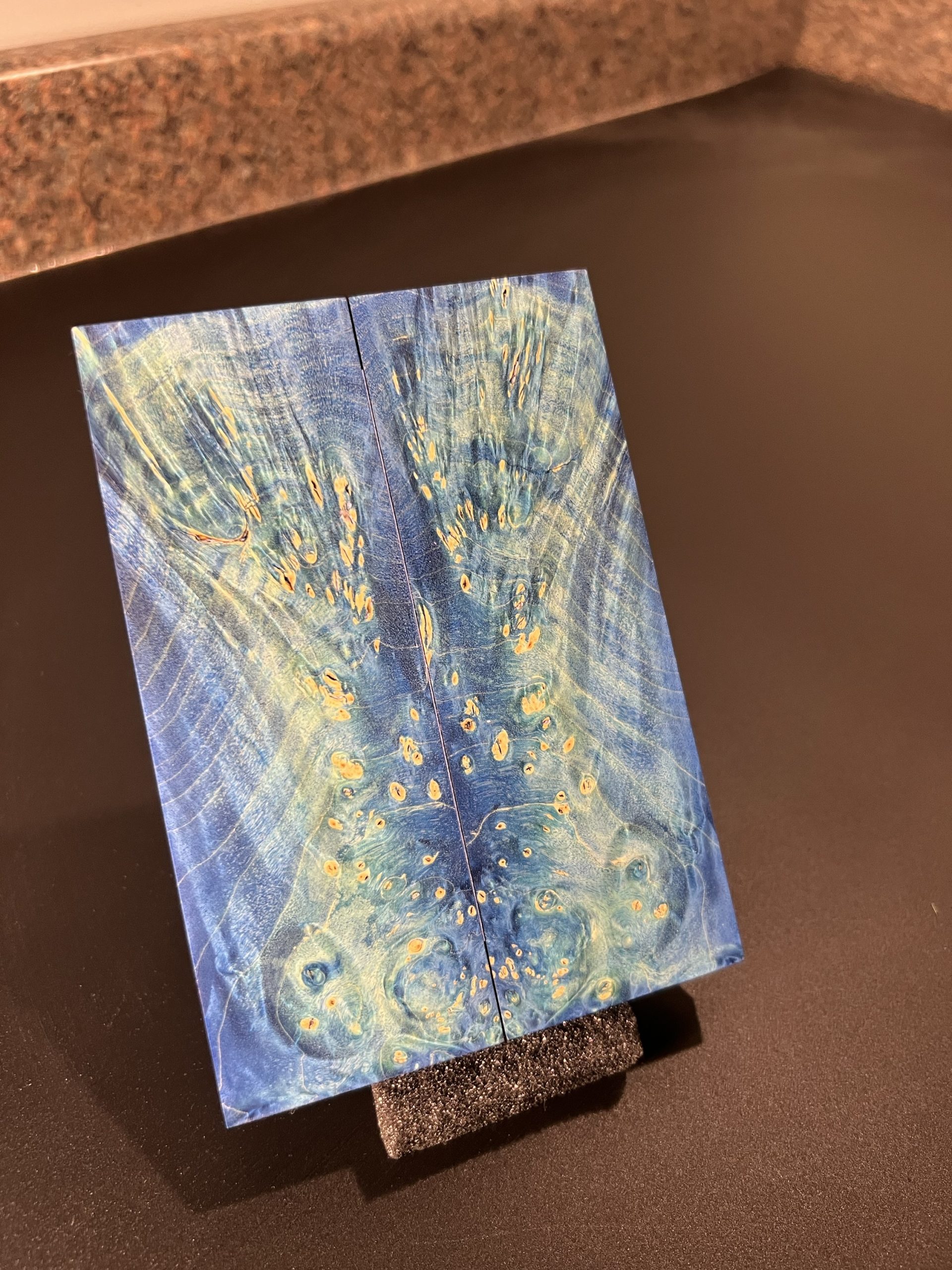 Maple burl scales!