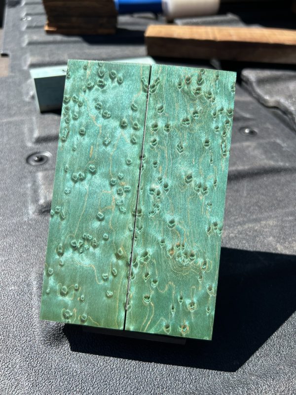 Birdseye maple scales!