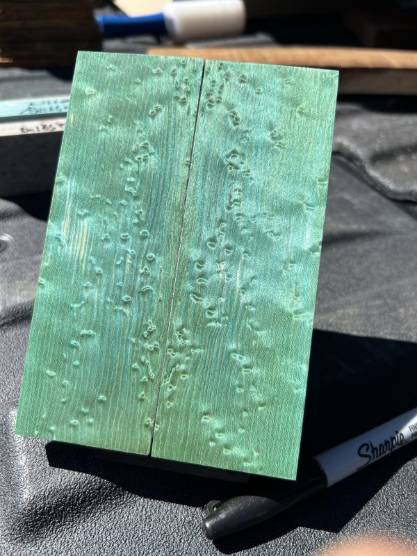 Birdseye maple scales!