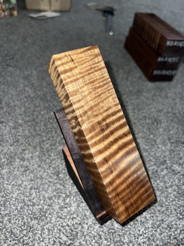 Curly Koa block!
