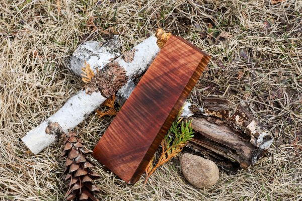 Stabilized Hawaiian Curly Koa