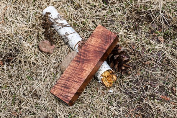 Stabilized Hawaiian Curly Koa