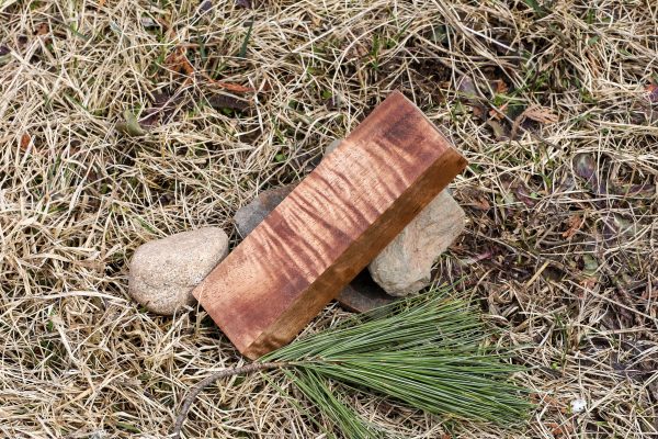 Stabilized Hawaiian Curly Koa