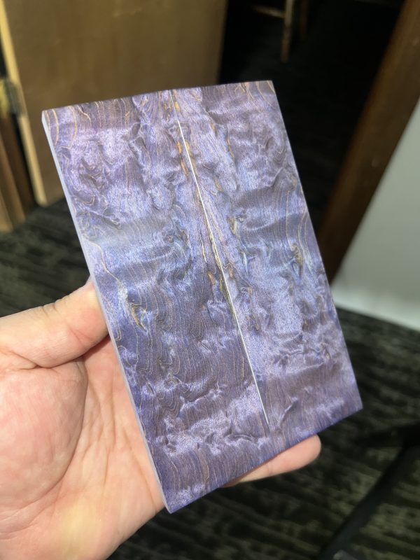 Bubbly quilted maple