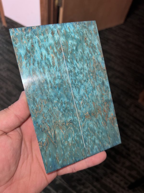 Blistery bubbly quilted maple