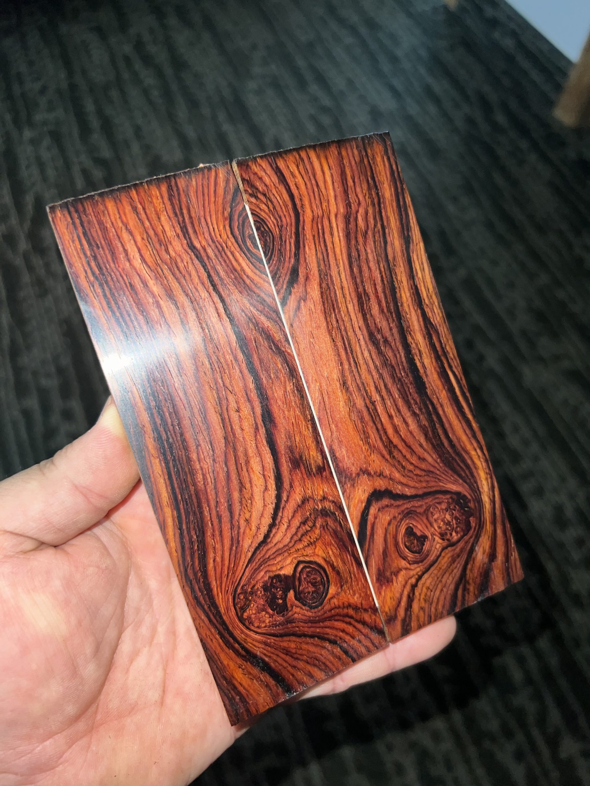 Cocobolo scales!