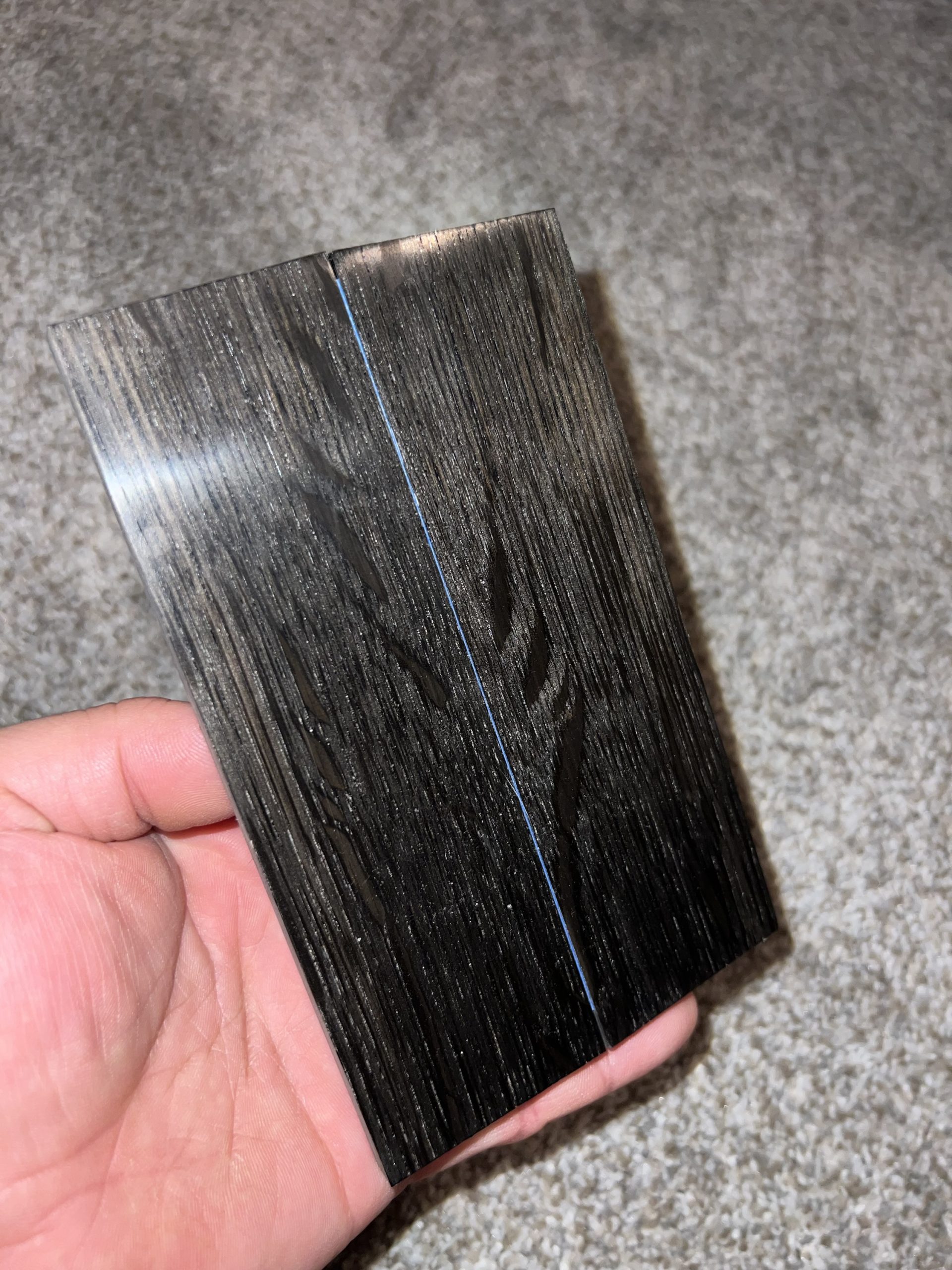 Ancient bog oak scales!