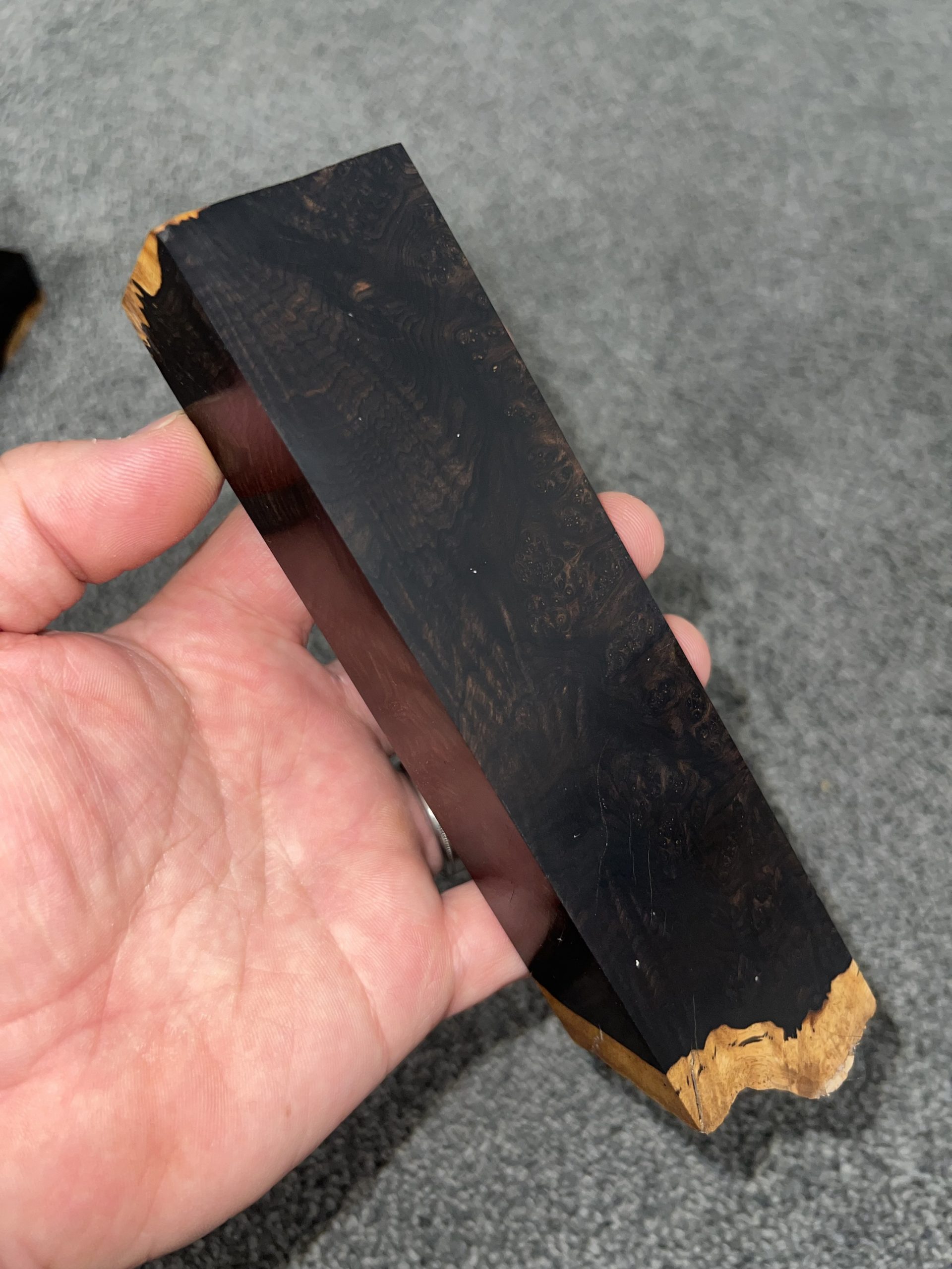 African Blackwood burl block! - Image 2