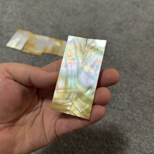 Golden mother of pearl scales