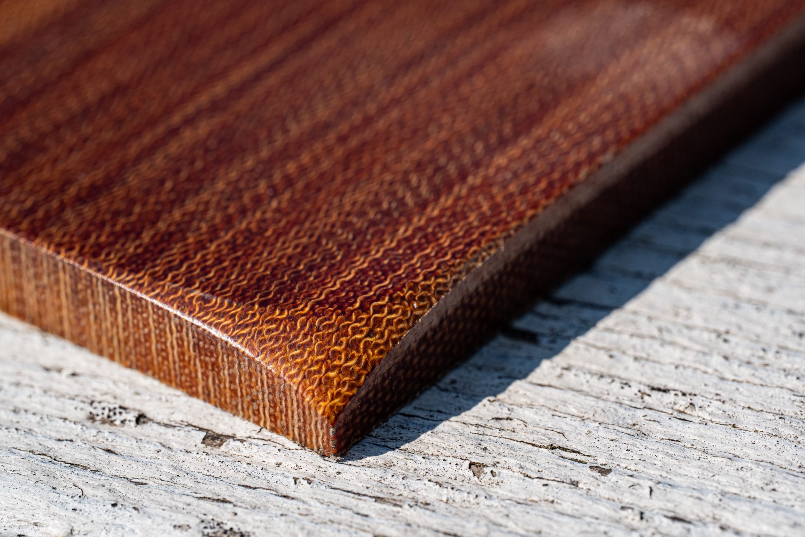 Vintage Crosscut Westinghouse canvas micarta scales!