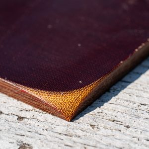 Vintage butterscotch linen