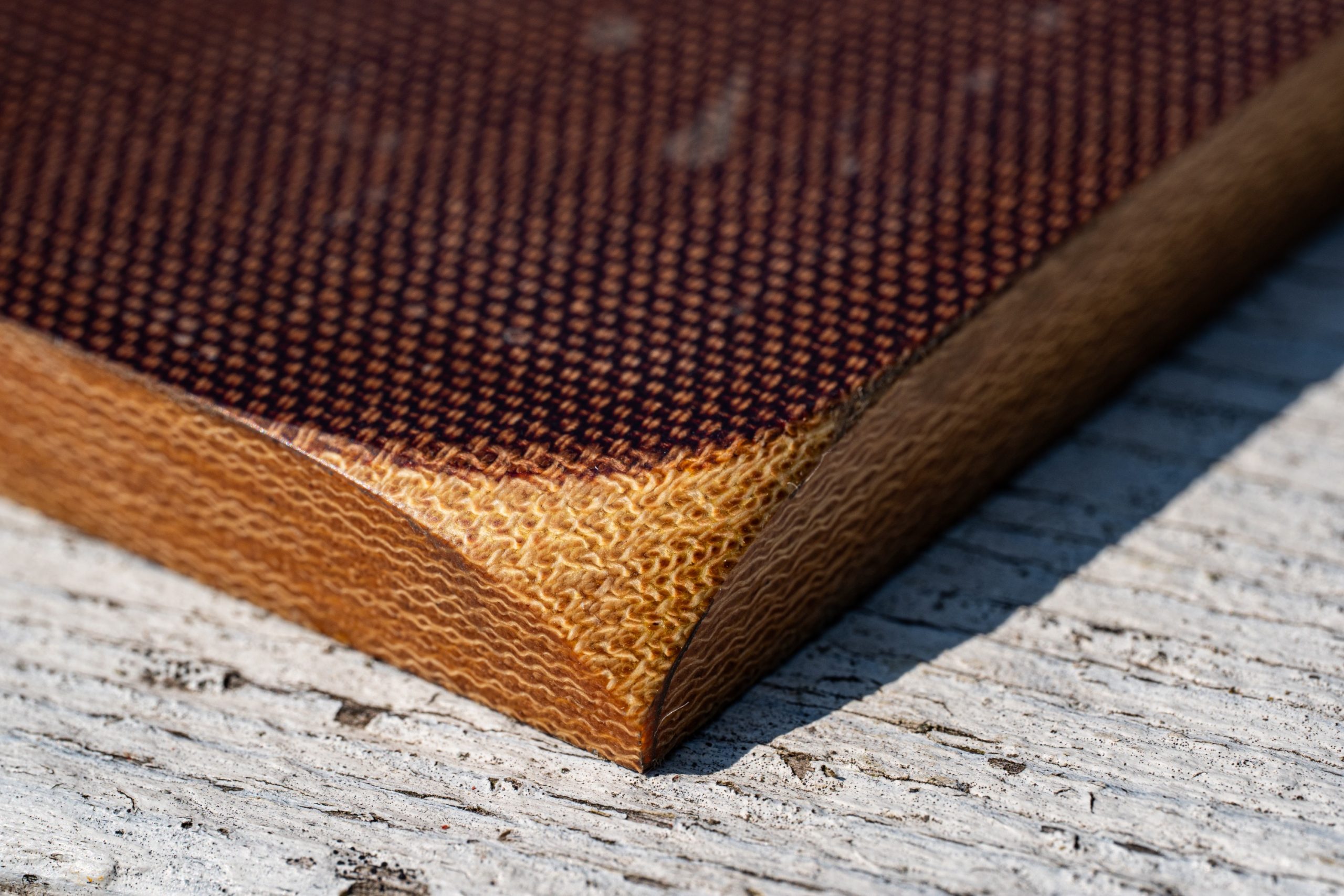 Vintage butterscotch canvas (3/8 thick)