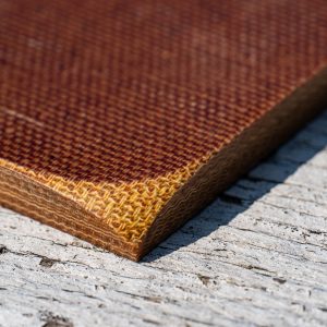 Vintage butterscotch canvas micarta (1/4 thick)