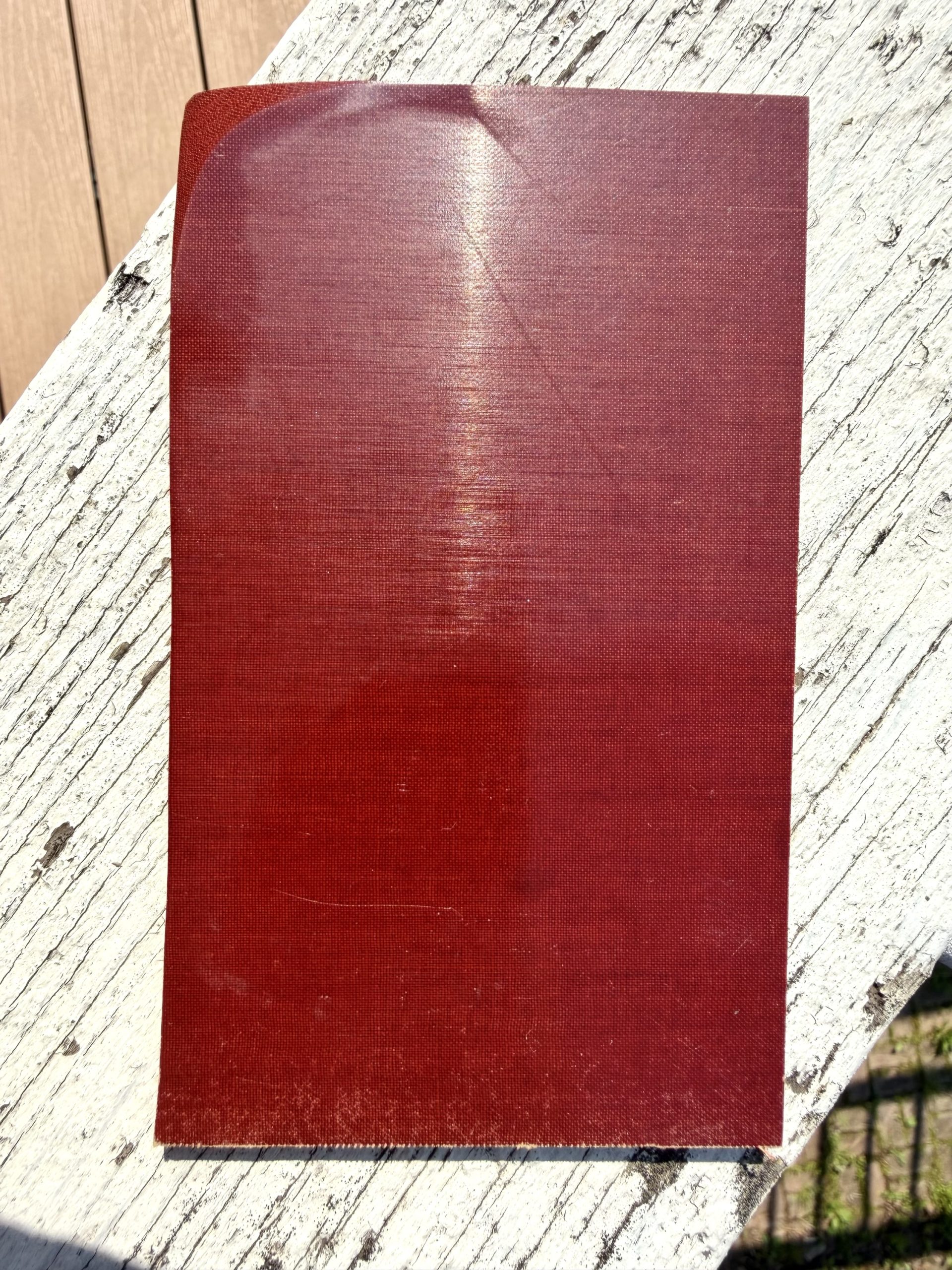 Vintage Westinghouse red linen micarta! - Image 2