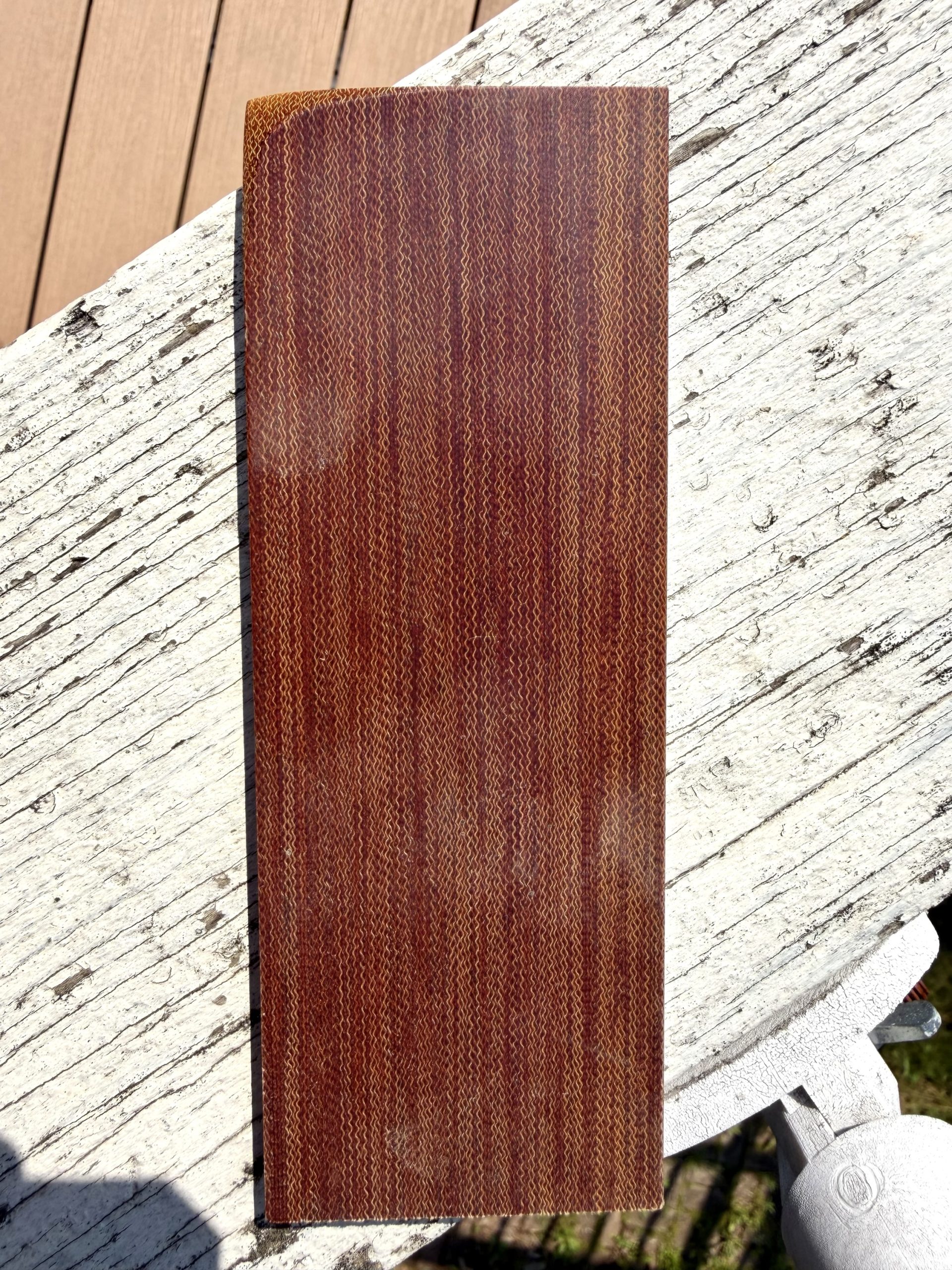 Vintage Crosscut Westinghouse canvas micarta scales! - Image 2