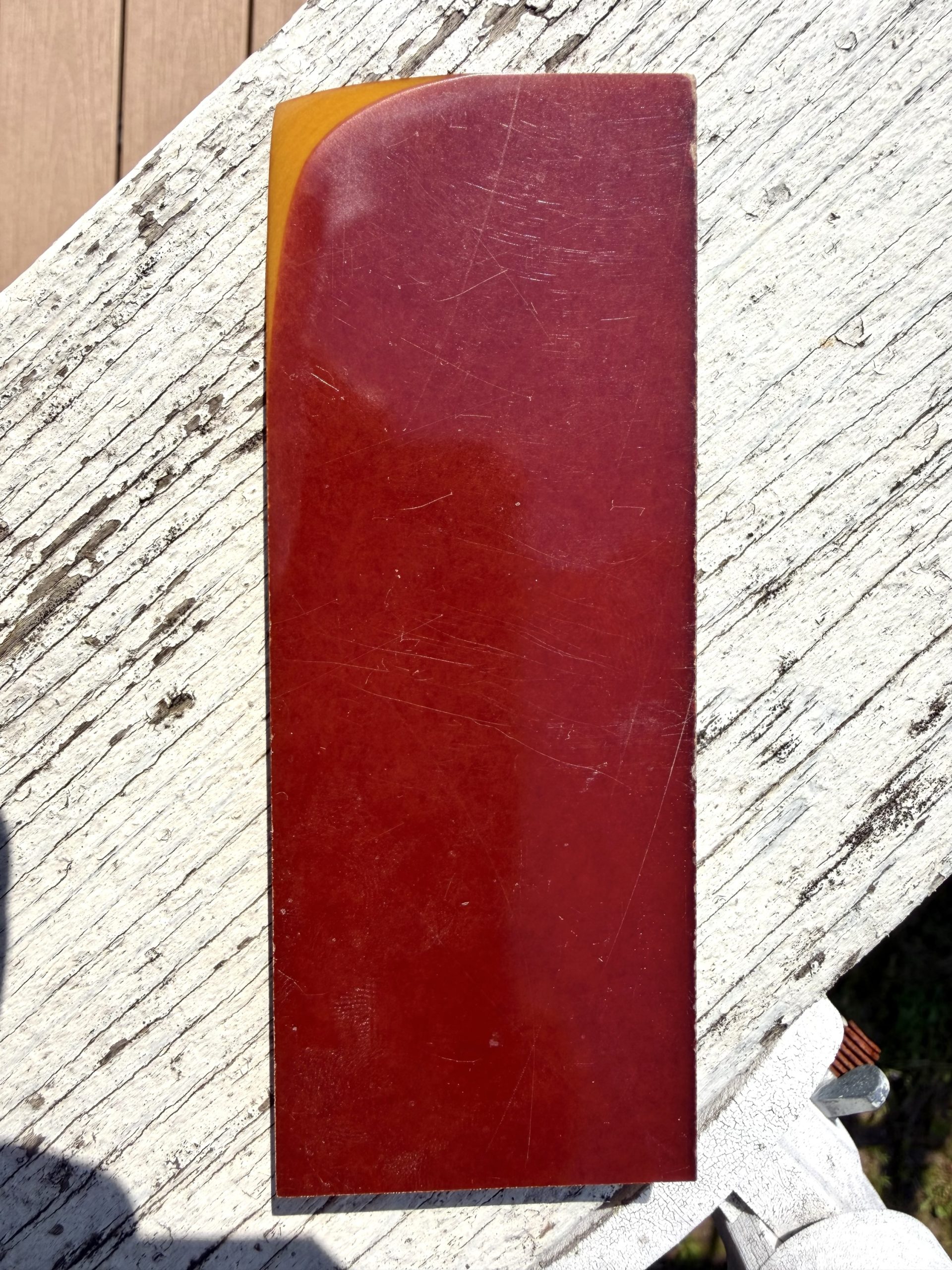 Vintage butterscotch micarta! - Image 2
